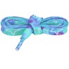 INSPIRE CHIC Tie-Dye Stars Flat Shoelaces for Sneakers Hiking Shoes 0.31'' 1 Pair - 2 of 4