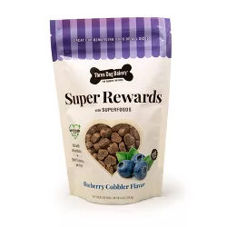 Three Dog Bakery Super Rewards with Superfoods Blueberry Cobbler Dog Treats - 8oz