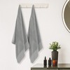 Unique Bargains 100% Cotton Solid Quick Dry Highly Absorbent Bath Towels 2 Packs - 4 of 4