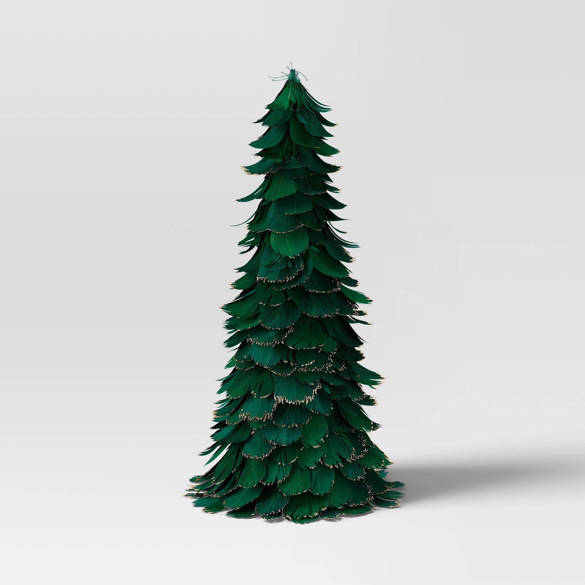 Large Feather Christmas Tree Green - Threshold™