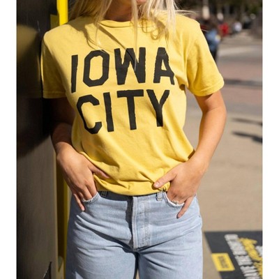Women's Vintage Full Length Iowa City Varsity Shirt - The Original RETRO BRAND