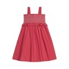 Hope & Henry Girls' Organic Sleeveless Smocked Sundress, Toddler - 3 of 4