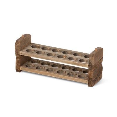 Park Hill Collection Wooden Stackable Egg Holder