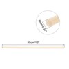 Unique Bargains Arts Crafts Garden Christmas Decoration Round Natural Wood Sticks 60 Pcs - 2 of 4