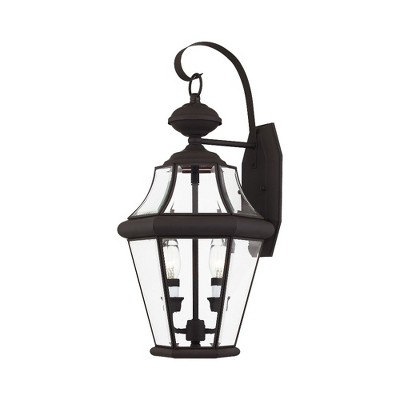 Livex Lighting Georgetown 2 - Light Wall Light in  Bronze