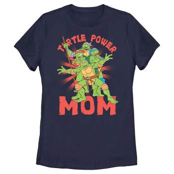 Women's Teenage Mutant Ninja Turtles Turtle Power Mom  T-Shirt -  -
