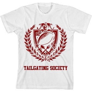 American Football Tailgating Society Youth Crew Neck Short Sleeve Tee - 1 of 2