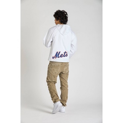 MLB New York Mets Men's Champion White Packable Jacket - M — фото 2