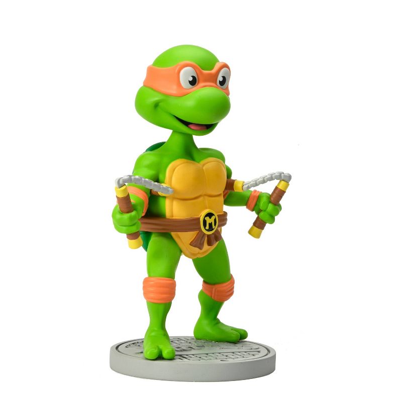 NECA Head Knockers Teenage Mutant Ninja Turtles Michelangelo Figure, 4 of 7