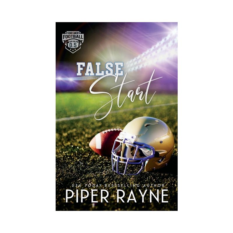 False Start (Large Print) - (Kingsmen Football Stars) by  Piper Rayne (Paperback), 1 of 2