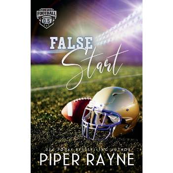 False Start (Large Print) - (Kingsmen Football Stars) by  Piper Rayne (Paperback)