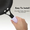 imarku Removable Handle for 8-inch Honeycomb Cast Iron Skillet Pan, Detachable Handle Replacement, Purple - 3 of 4