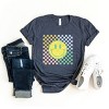 Simply Sage Market Four Square Smiley Face Short Sleeve Tee - 3 of 4