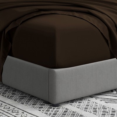 Swift Home | 1-Piece Microfiber Standard Pocket Fitted Sheet