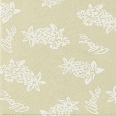 Aloha Pineapple Green Cotton Percale Queen Sheet Set