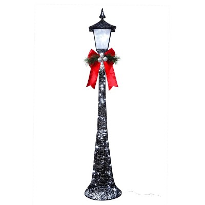 5' Pre-Lit Lamp Post - Haute Décor