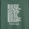 Women's - Forrest Gump - Bubbas Shrimp List Lightweight French Terry Slouchy - 2 of 4