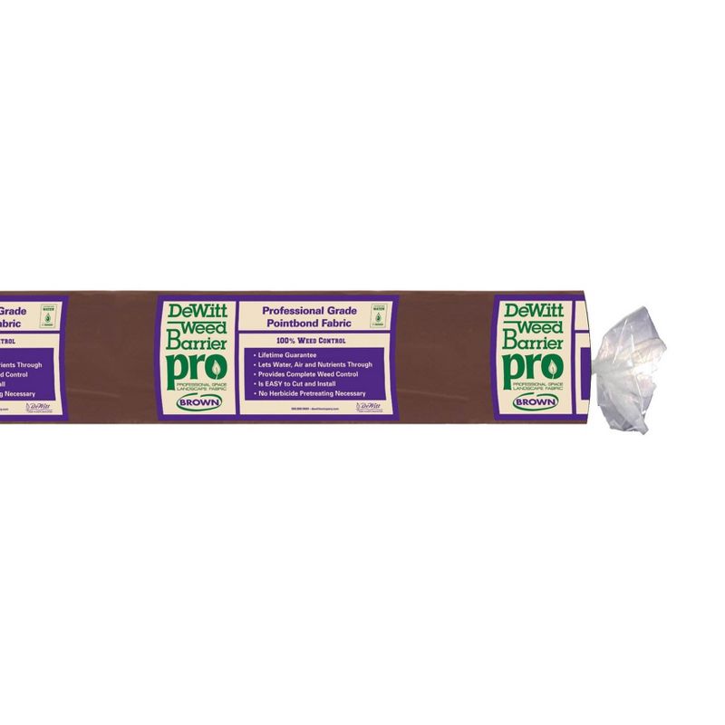 DeWitt Weed Barrier Pro Landscape Fabric in Brown 3' x 100' Refill (2 Pack), 5 of 7