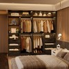 Aheaplus 72'' Set of 2 Freestanding Closet System with 6 Drawers and 4 Hanging Rods, Reversible Wardrobe with Shelves - 4 of 4