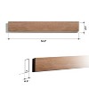 LunaLulinlk 16.5'' Magnetic Knife Bar, Powerful Acacia Wood Magnetic Knife Strip Knife Rack for Kitchen Knives & Tools - 3 of 4