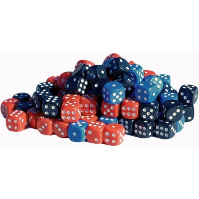 WE Games Dice with Rounded Corners - 100 Pack