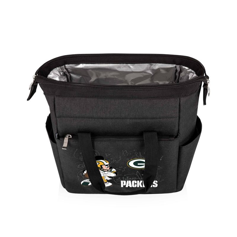 NFL Green Bay Packers Mickey Mouse On The Go Lunch Cooler - Black, 2 of 6
