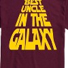 Men's - Instant Message - Best Uncle in the Galaxy Short Sleeve Graphic T-Shirt - 2 of 4
