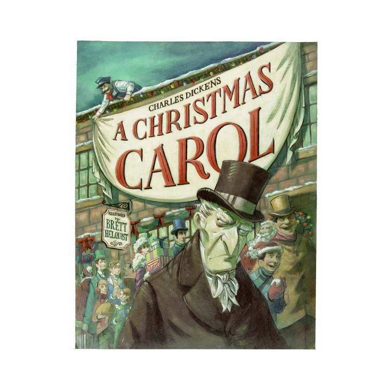 A Christmas Carol - by  Charles Dickens (Hardcover), 1 of 2