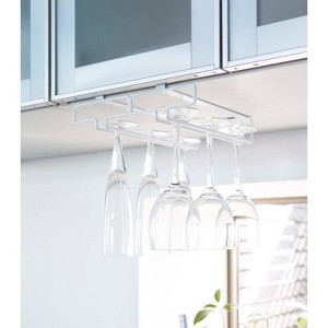 Undershelf Stemware Holder - Steel - 1 of 4