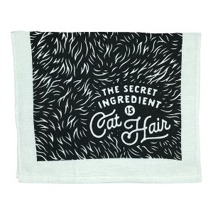 Secret Ingredient Is Cat Hair Funny Kitten Fur Tea Towel - Crazy Dog Tea Towel - 1 of 4