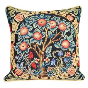 Signare USA William Morris Orange Tree Pillowcase/ Cushion cover 18 x 18 inch - 1 of 2