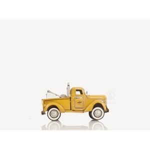 HomeRoots c1926 Pennzoil Tow Truck Yellow Model Sculpture - 1 of 4