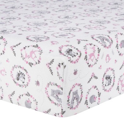 Trend Lab Flannel Fitted Crib Sheet