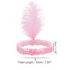 Unique Bargains Women's Feathers Faux Diamond Headbands 1 Pc - 4 of 4