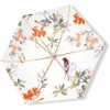 Clotth Folding Umbrella - Sunny and Rainy Dual-use Parasol, Lightweight Portable, Colored printed Double-purpose Sunshade, Golden - Early Spring - 4 of 4