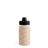 MariaMariaCreative Play Checkers Lavender Water Bottle - Society6 - 2 of 4