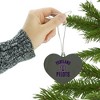 Portland Pilot Heart Love Wood Christmas Tree Holiday Ornament - 3 of 3