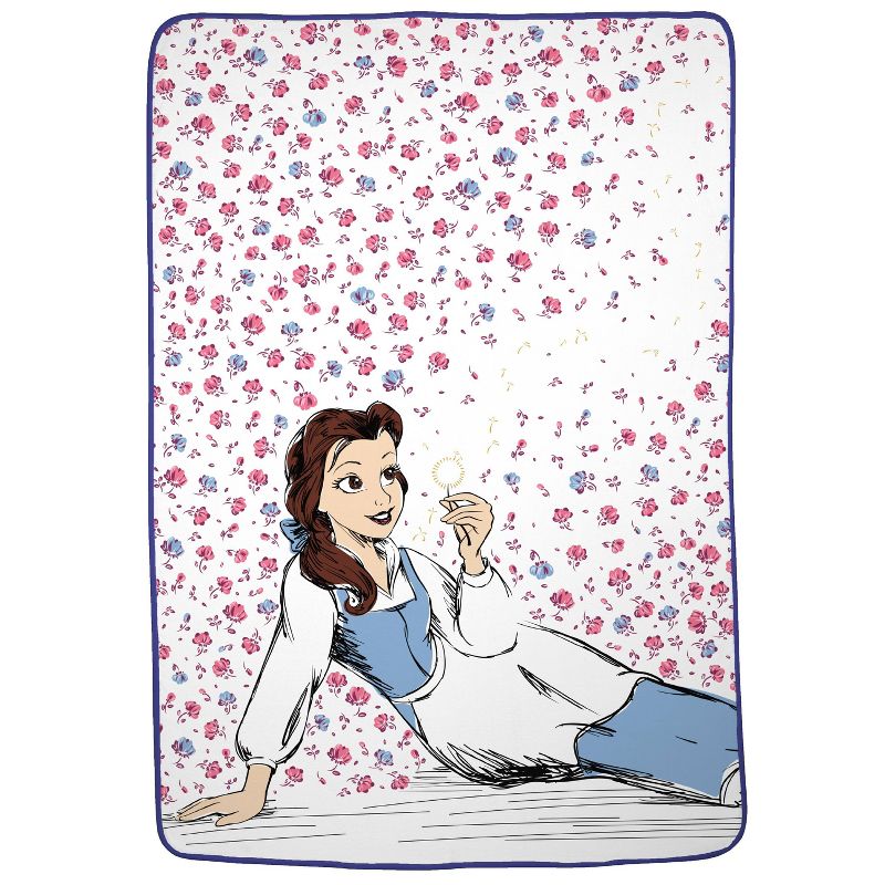 Disney Princess Belle Kids&#39; Blanket, 1 of 5