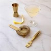 MFR Studio 1fl oz 3pc Stainless Steel Gold Cocktail Bar Tool Set - 2 of 3