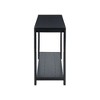 PAGED Minimalist Console Table with Bottom Shelf, Entryway Sofa Side Table, Narrow Entryway Table for Hallway, Living Room, Foyer, Corridor - 3 of 4