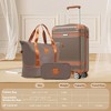 Summit Adventure 3-Piece Carry-On Suitcase With Double Spinner Wheels - 2 of 4