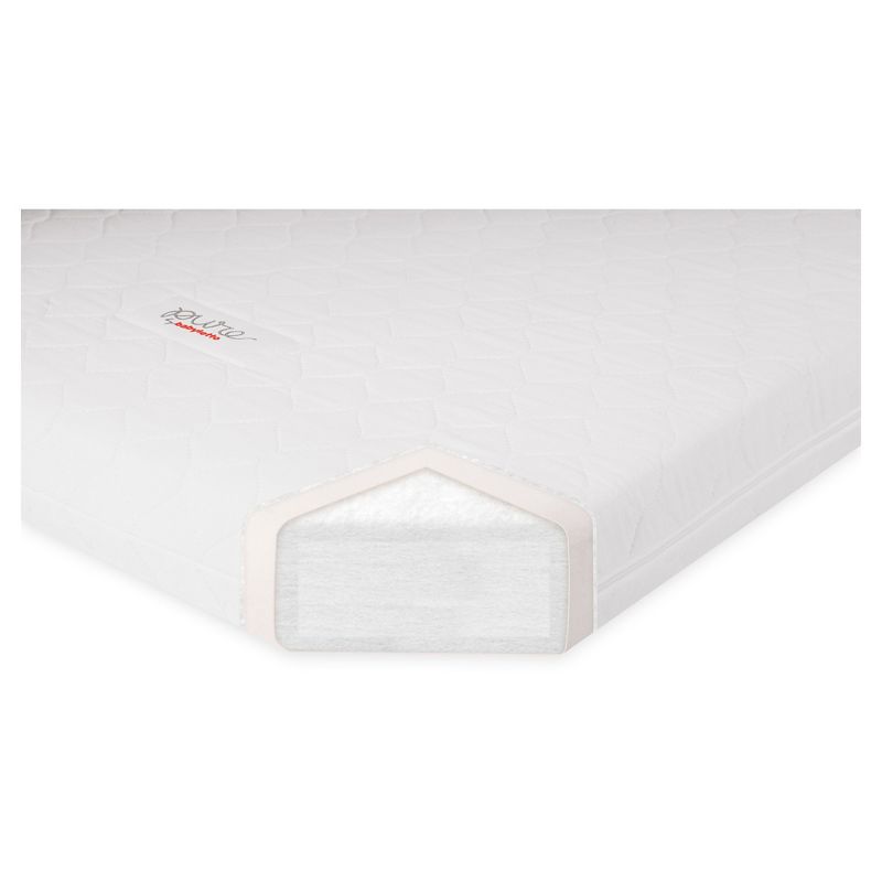 Babyletto Pure Core Non-Toxic Mini Crib Mattress with Hybrid Waterproof Cover, Greenguard Gold Certified, 3 of 7