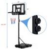 Basketball Hoop Outdoor 10FT Height Adjustable, Portable Basketball Goals & Hoops with PC Backboard and Large Water/Sand Base - 3 of 4