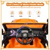 Jojoka 24V Ride on Truck Car for Kids, Battery Powered 4*55W Motor Electric Toys with Remote Control, 2 Seatl, Spring Suspension, Bluetooth, 3 Speeds - 3 of 4