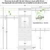 Aheaplus Closet Organizer with Drawer, Closet System with Mirror and Hanging Rod - 4 of 4