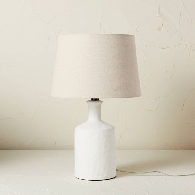 Matte Ceramic Table Lamp White (Includes LED Light Bulb) - Opalhouse™ designed with Jungalow™