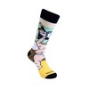 Sumo Man Tossing Business Office Man from Cubicle Socks - from the Sock Panda (Men's Sizes Adult Large) - 4 of 4
