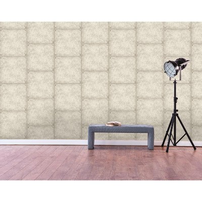 Gray Cement Peel and Stick Wallpaper Roll