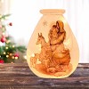 Stony Creek 4.75 In Madonna & Child Pre-Lit Accent Christmas Lighted Glass Accent , Nativity Mary Jesus Animals (1PC) - 2 of 4