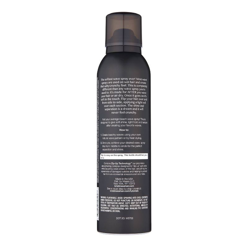Kristin Ess Soft Shine Beach Wave Hair Spray for Soft Texture + Shine, Non-Drying Wavy Hair Product - 6.7 oz, 3 of 13